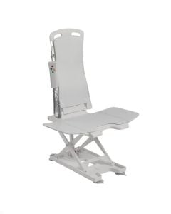 White Bellavita Reclining Power Bath Lift