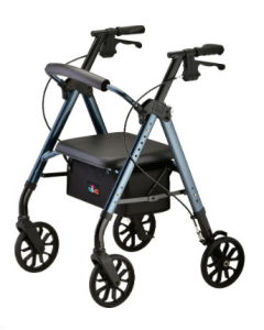 STAR 8 ROLLING WALKER BLUE, 8" Wheels by Nova