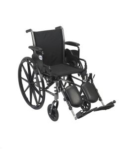 Cruiser III Light Weight Wheelchair Flip Back Desk Arms K316DDA-ELR