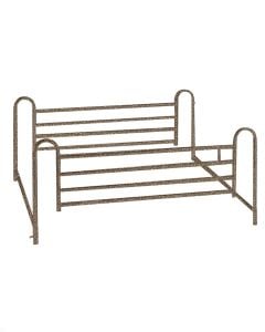 Full Length Hospital Bed Side Rails, 1 Pair Drive Medical
