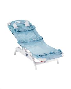 Medium Otter Bath Chair, Soft Fabric, Beach Bubble Blue by Drive Medical, OT-2000SF-BB