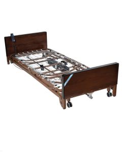 Delta Light Full Electric Low Hospital Bed + Mattress 15235bv-pkg-1-t