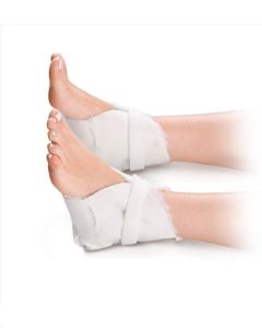Pair of Medline Synthetic Fur Lined Heel Protectors MDT823280