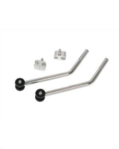 Pair of Medline Wheelchair Rear Anti Tip Devices MDS85189FT