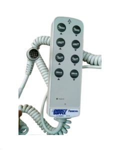 8 Button Hand Pendant Primecare Pan Hospital Bed Drive Medical PAN6300P-2