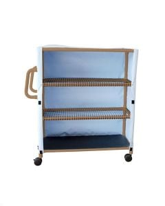 PVC Linen Cart Medline PVCMWT345T3C