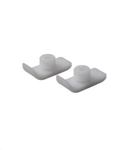 Universal Walker White Ski Glides by Drive Medical