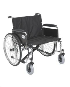 Sentra EC Heavy Duty Extra Wide Wheelchair Detachable Full Arms 