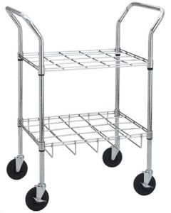 Oxygen Cart for 12 E,D ,C , and M9 Cylinders | Drive Medical 18143