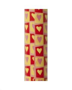 Drive Adjustable Lightweight Folding Cane with Gel Hand Grip, Hearts