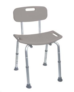 Deluxe Grey Bath Bench with Carry Bag | Drive Medical