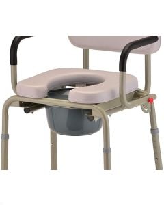 Padded Seat for Nova Commode Model 8901W SC-89009