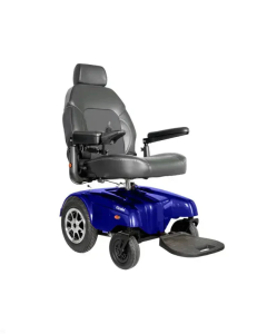 Blue Gemini Heavy Duty Power Wheelchair by Merits, P3017-SBMU
