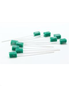 Set of 100 DenTips Oral Swabsticks Green MDS096504H