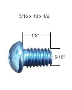 PrimeCare Bed 902 Head Board Adjustment Length Mounting Bracket Bolt Drive Medical SP01-KBCZ31C50 (#17)