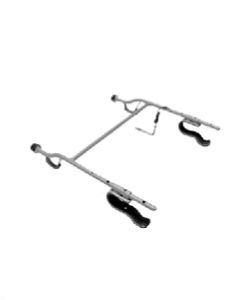 PrimeCare Bed 902 Wall Guard Gray Drive Medical SP01-PCB901WG (#14)