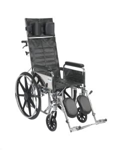 Sentra Reclining Wheelchair Detachable Full Arms