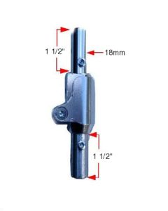 Wheelchair Folding Cane Hinge Drive Medical STDS001013