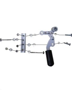 Fly-Lite Transport Chair Brake Assembly, Left Drive Medical STDS2A184L
