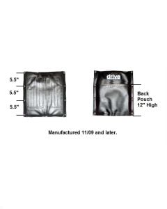 Sliver Sport 2 Back Upholstery 18", STDS3J4608 (Default)