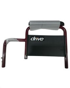 Left Arm Assembly For BARIATRIC STEEL TRANSPORT CHAIR(BTR22-R), Red STDS4S30LR