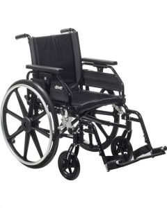 Viper Plus GT Wheelchair with Universal Armrests, Swing-Away Footrests, 20" Seat