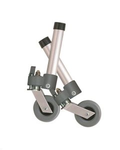 Swivel Wheel with Lock & Two Sets of Rear Glides