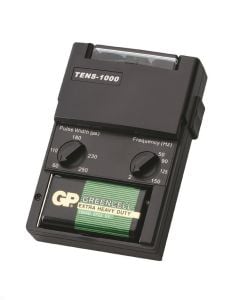 Black Plastic Deluxe TENS Units - Roscoe Medical