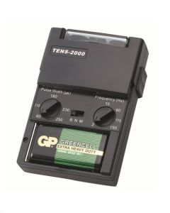 Black Plastic Deluxe TENS Units - Roscoe Medical