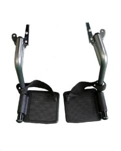 Transport Chair Foot Rests Drive Medical TR39SF-SV