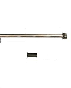 Silver Sport Recliner Rear Slide Tube 20” Drive Medical STDS4Y4798-20