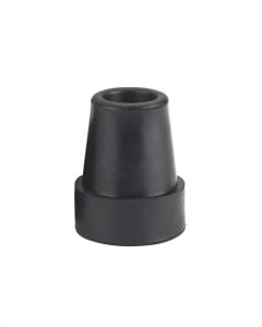 Single Drive Replacement Cane Tip, 3/4" Diameter, Black