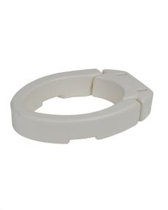 Drive Hinged Toilet Seat Riser, Elongated Seat