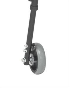 Rear Leg Assembly ,Left, for Wenzelite KA5200 (Black),KA 5017L-2GX-BK