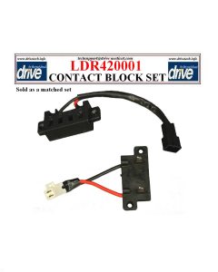 Cobalt Power Chair Contact Block Set Drive Medical LDR420001