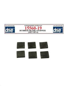 Competitor Bed Rubber Frame Stopper, Set of 6 Replacement Drive Medical 15560-19