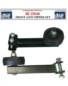 Bobcat 3 Front Anti Tipper Set Drive Medical BC35048