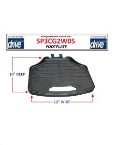 Footrest Assembly for Sunfire Power Scooter By Drive Medical