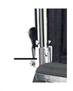 Folding Hinge for TR17 Transport Chair by Drive