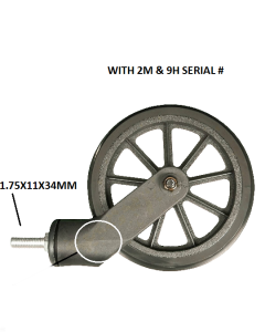 Front Caster for Model 726,R726, R800 Drive Medical 
