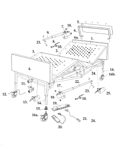 Bariatric Headboard (Head & Footboard) Replacement Drive Medical 15350