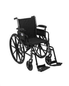 Cruiser III Light Weight Wheelchair Swing Away Foot Rests k318adda-sf