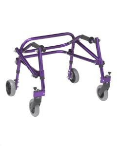 Tyke Nimbo Posterior Walker, Extra Small Purple Drive Medical KA1200-2GWP