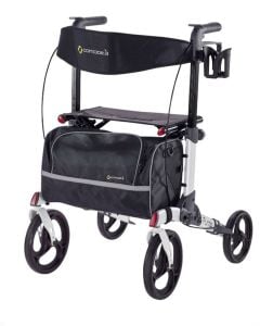 Punto White Rollator Walker by Comodita, COM 700 W