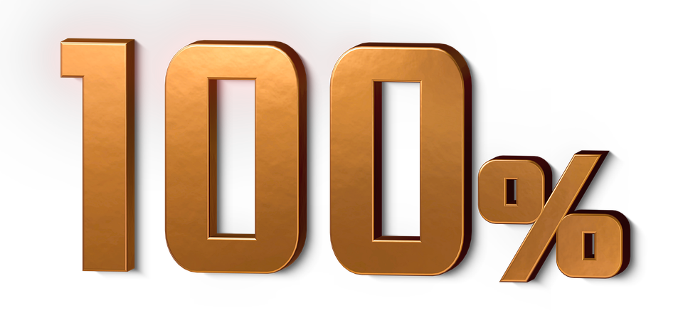 100% Guarantee